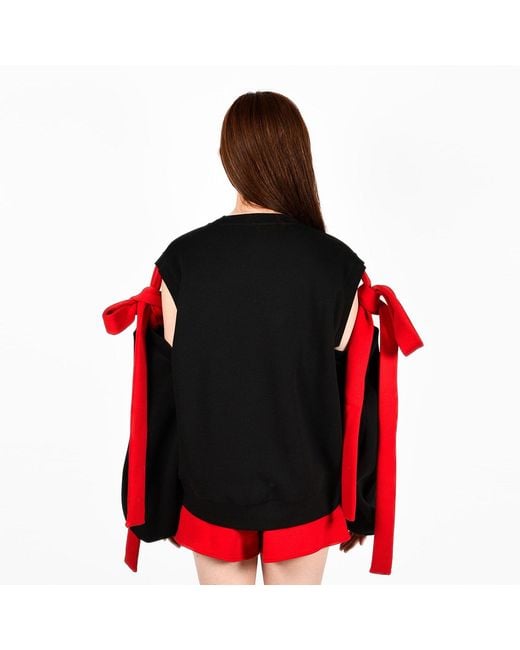 Ioana Ciolacu Red Stamp Sweatshirt