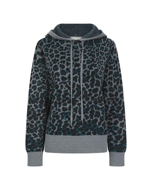 Nooki Design Gray Leopard Norwood Hoodie