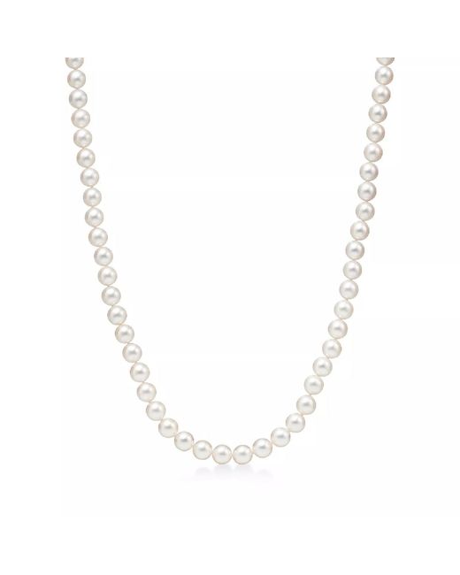 Unaloe White Natural Freshwater Pearl Choker