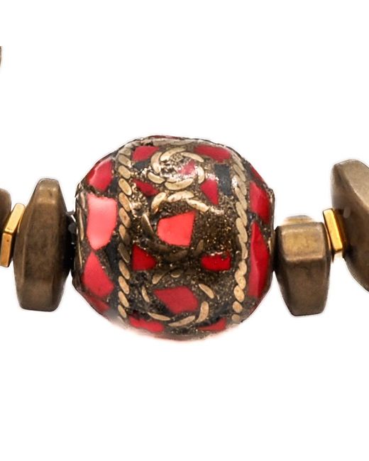 Ebru Jewelry Metallic Vintage Nepal Bracelet