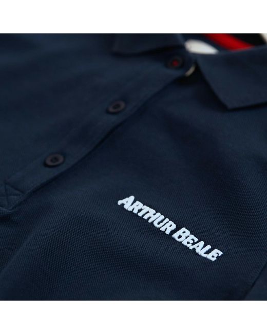 Arthur Beale Blue Polo Shirt for men
