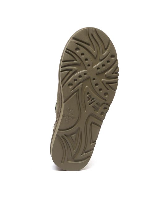 EverAu Australia Brown Wigeon Leather Slippers