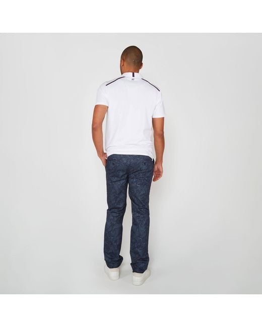 Lords of Harlech Blue Jack Paisley Romance Pant for men