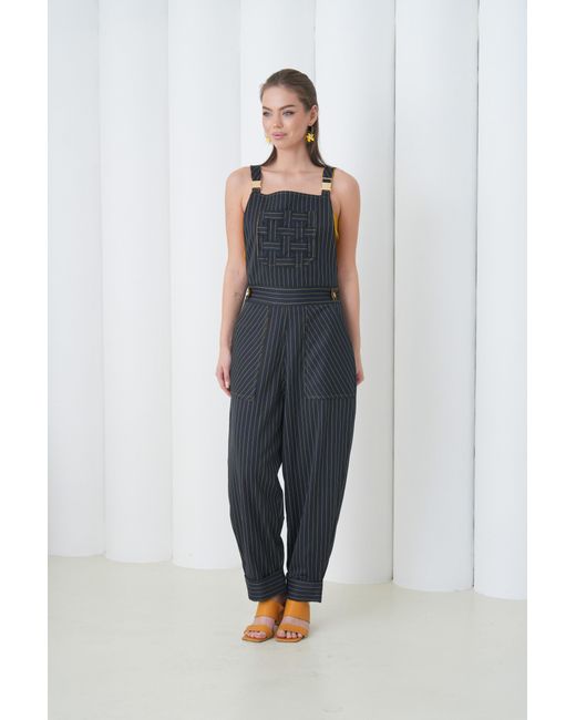 Lumina Eligma Black The Meridian Over-Jumpsuit