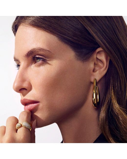 Sif Jakobs Jewellery Metallic Earrings Goccia Pianura