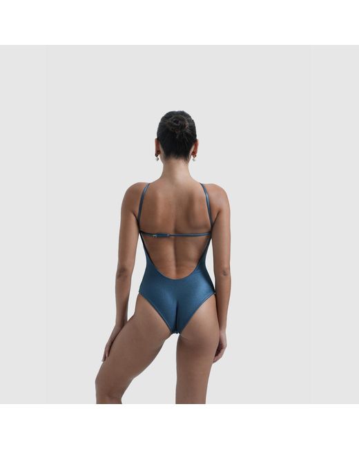 Thaynne Swimwear Llc Blue Ío One Piece
