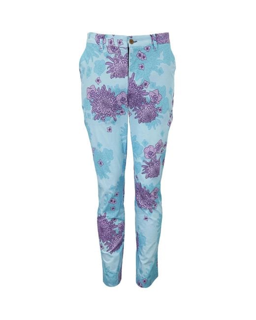 Lords of Harlech Blue Charles Mumms Dream Pant for men