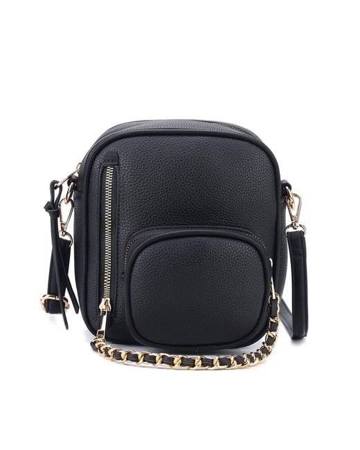 Mkf Collection - J'omor Black Winona Crossbody Bag Handbag