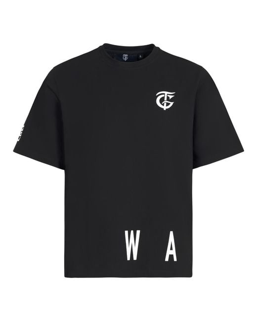The Gt Atelier Black Wagwan T-Shirt – for men