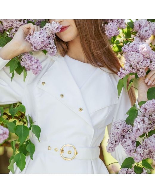 RainSisters Gray Water Resistant Trench Coat: Heavenly