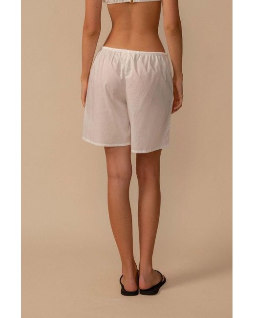 Montce White Billie Short