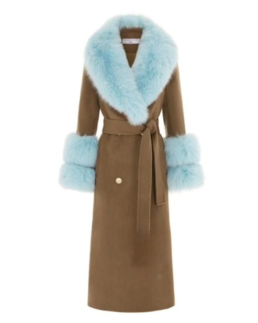 Hortons England Green Mayfair Cashmere Coat