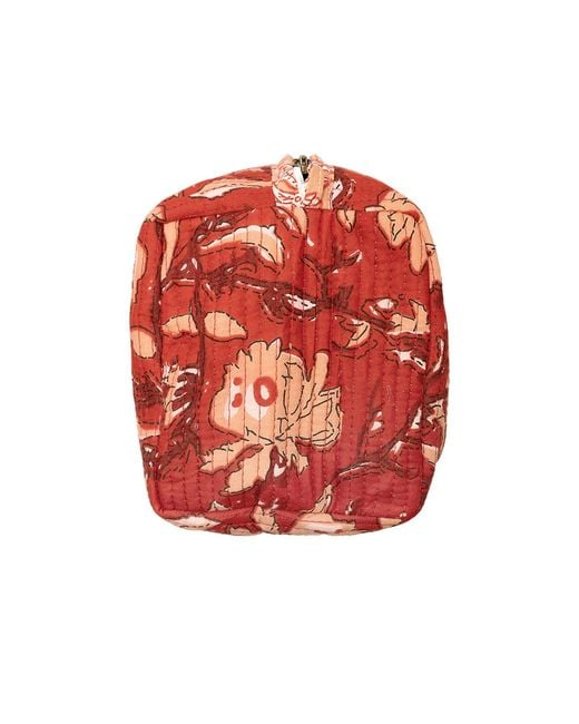 Inara Red Rubra Wash Bag