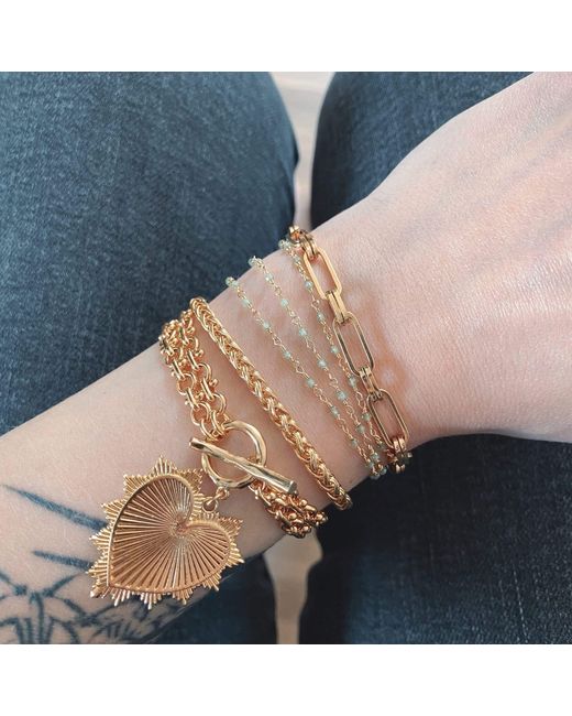 IN CAUDA VENENUM Metallic Kali Bracelet