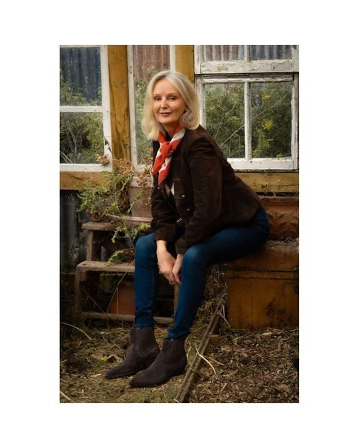 Keith Scarrott Shoes Brown Musci Suede Ankle Boots