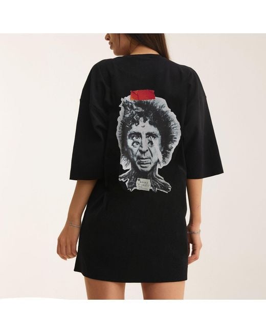 mysimplicated Black Oversized T-Shirt