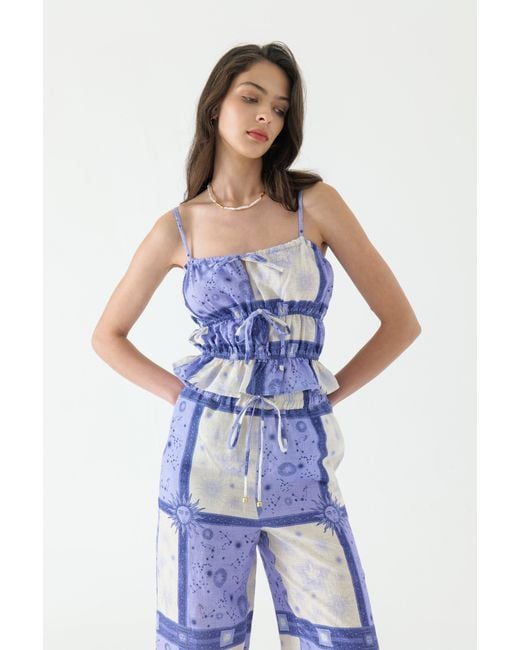 We Are Kindred Blue Celeste Top