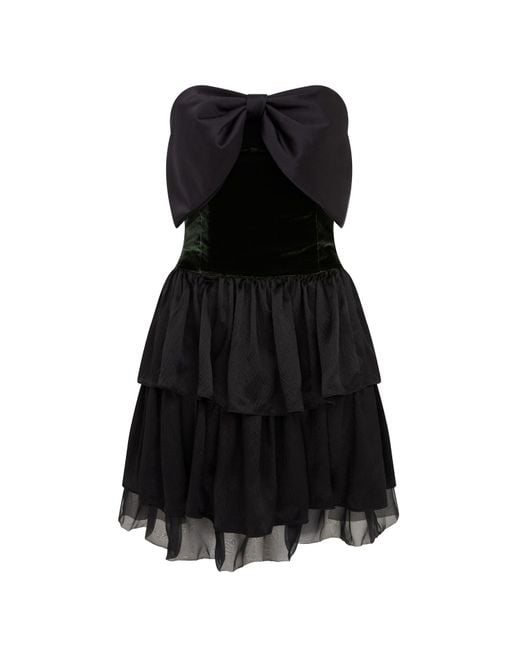 Lisa The Label Black Love Bow Dress