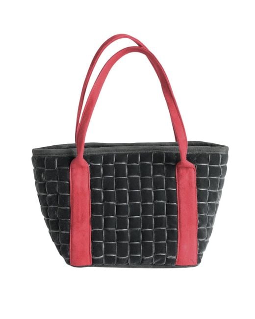 Velvet Atelier Red Cassiopeia Shoulder Bag