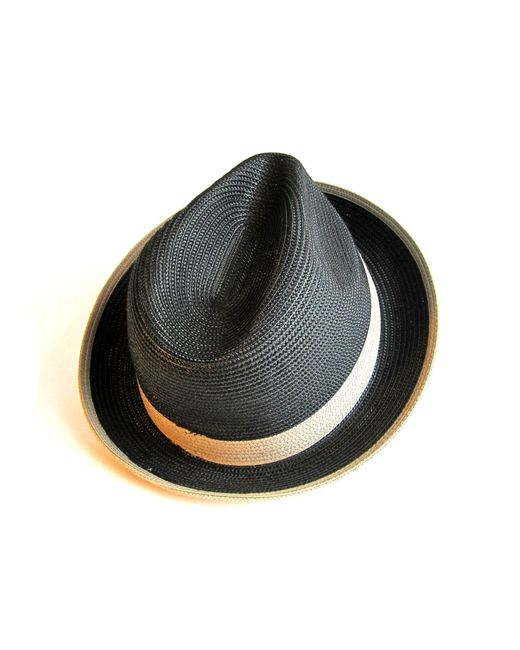 Dasmarca Hats Gray Dasmarca Florence Summer Two Tone Crushable Hat for men