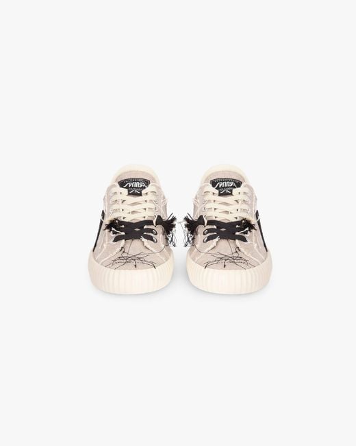 Springa | Unique Vulcanized Sneakers Italian Handmade Natural Neutrals Wavy Olona Sneakers for men