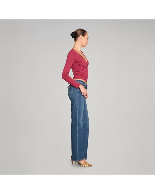 Love and Nostalgia Blue Buckle-Up Bob Jean
