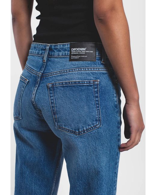 Dr. Denim Blue Arch Mid Straight