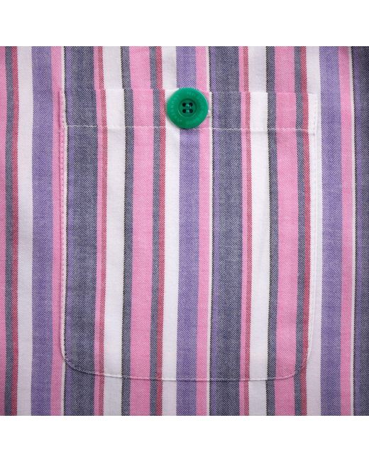 Lounge Purple Organic Brushed Cotton Loungewear Trousers-Pants, And for men