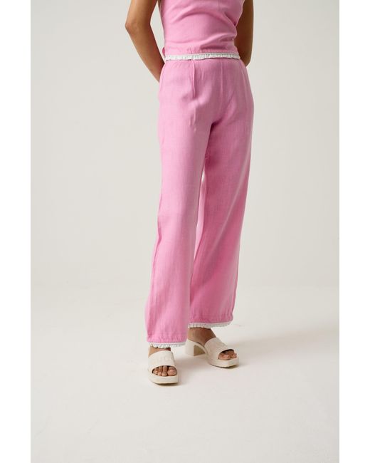 Imaura Pink Beyond The Wallflower Trousers