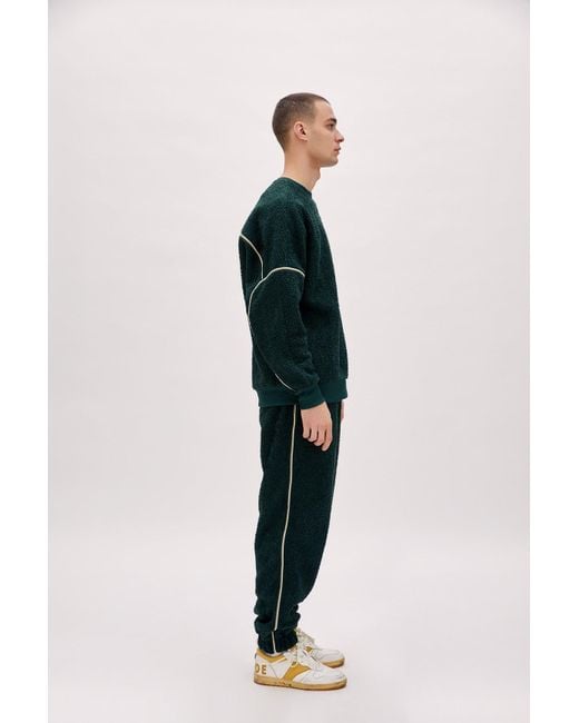 Pcfg Green Fluffy Track Sweat for men
