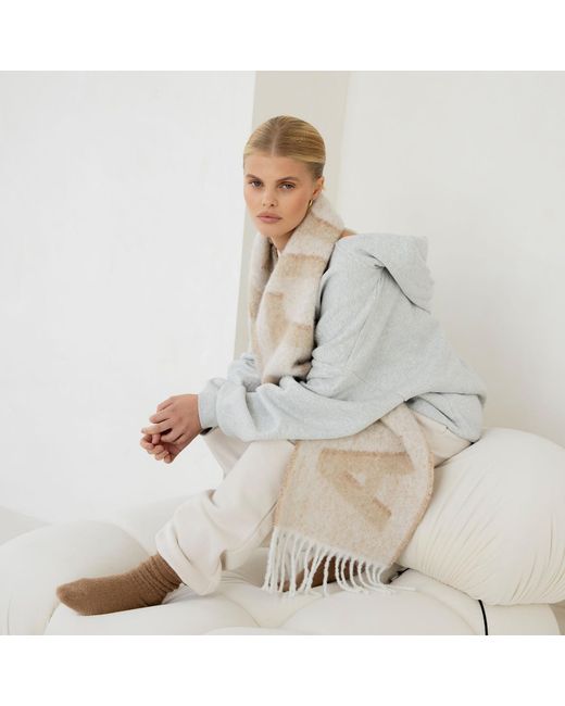 Arctic Fox & Co. Natural Neutrals The Logo Scarf