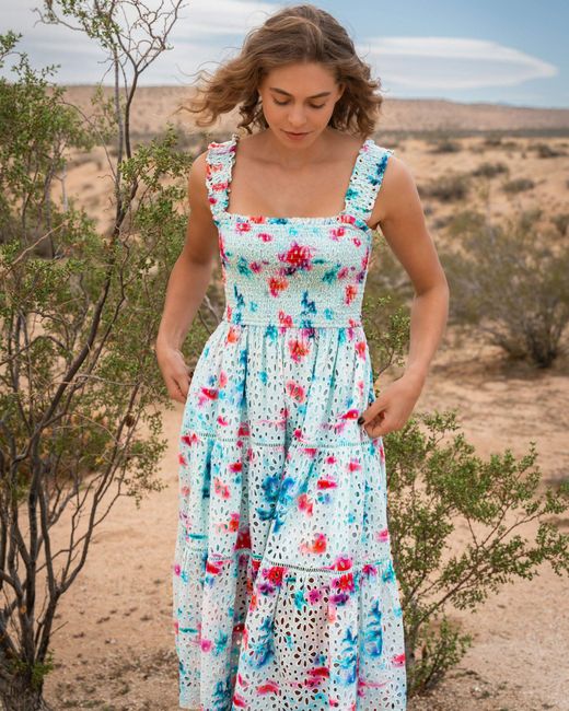 Change of Scenery Blue Kristen Dress