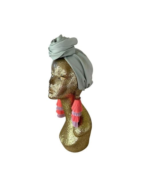 Julia Clancey Green Edith Mint Swinglette Turban