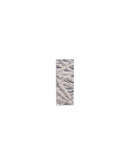 Edge Only White Rugged Pin Sterling for men