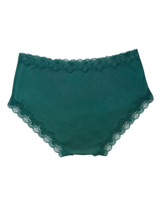 Uwila Warrior Green Soft Silk Briefs
