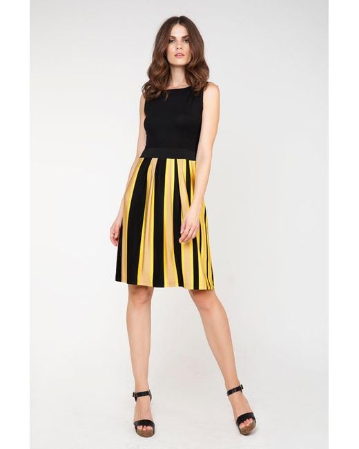 Conquista Black Sleeveless Summer Dress