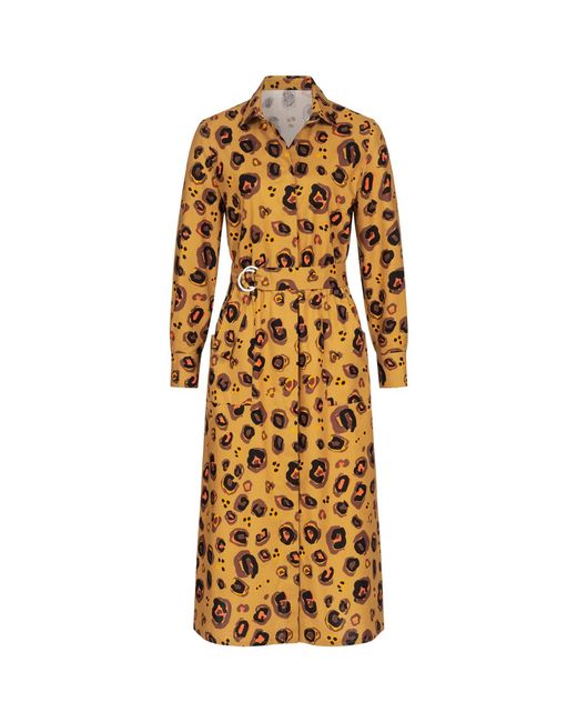 Marianna Déri Metallic Maria Shirtdress Jungle Queen