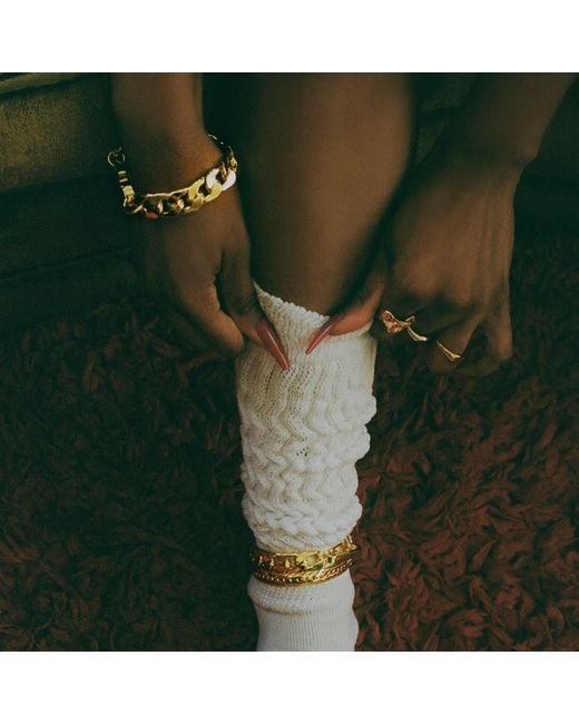 Sucré Couture Metallic Madame Anklet
