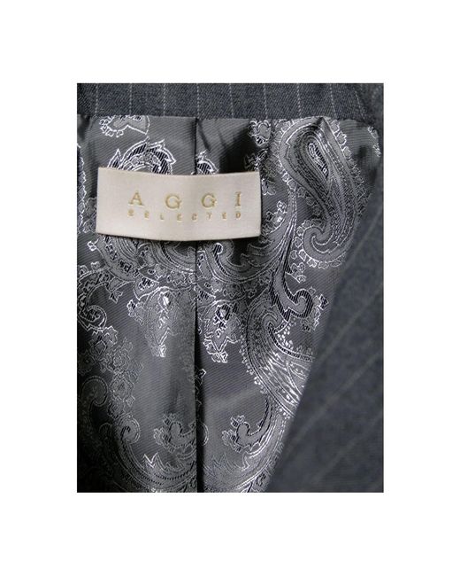 AGGI by HALEWSKI Gray Tiffany Downtown Blazer