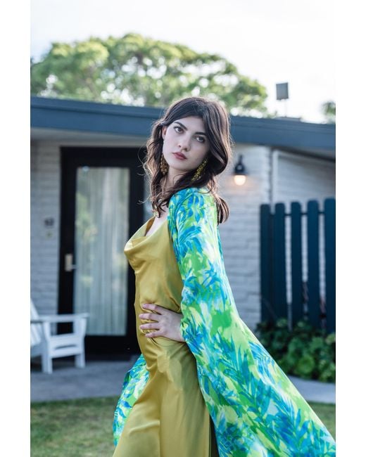 Jennafer Grace Green Biscayne Kimono