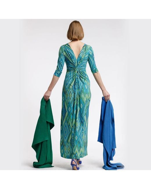 Beatrice von Tresckow Green Haze Lola Maxi Dress