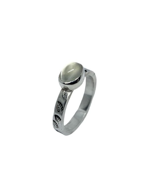 Tg-Jewellery by Tamara Gervasio Metallic Cat's Eye Moonstone Ring