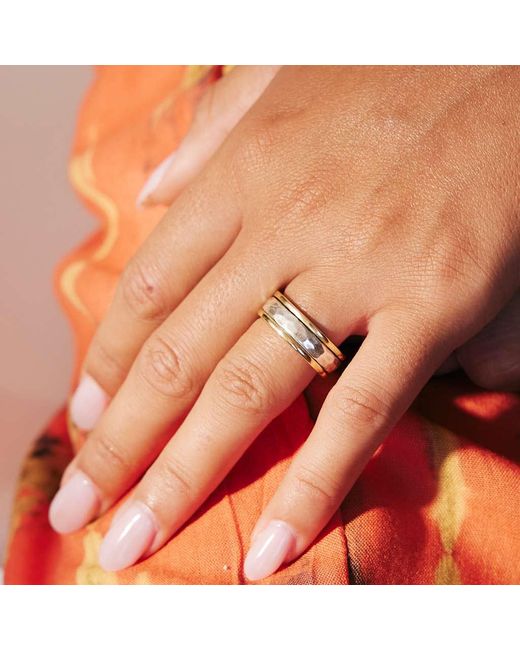 Charlotte's Web Jewellery Metallic Daydreamer Silver Spinning Ring
