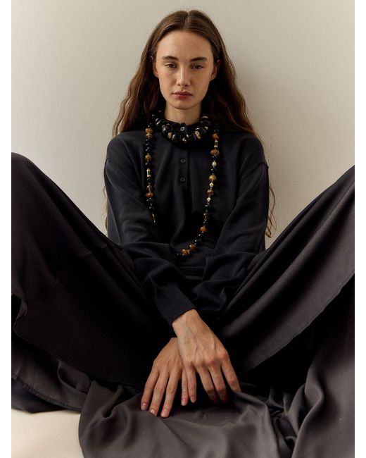 Sita Nevado Black Marinera Necklace