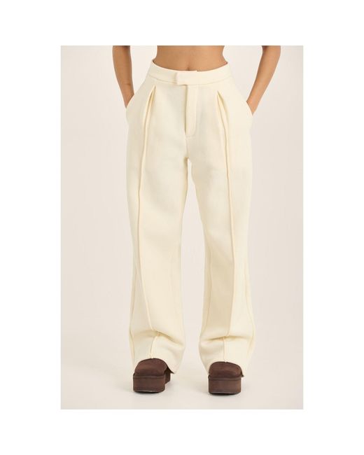 Loom Archives Natural Neutrals Loom Smart Pleat Tailored Jogger