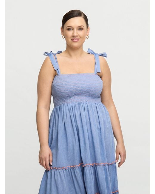 Zoe Blue Mina Dress