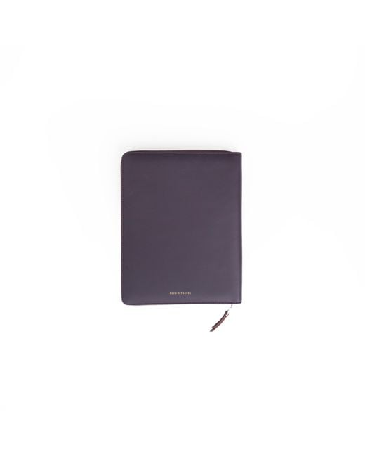 Pack'n Travel Blue Ipad Case Deep Plum
