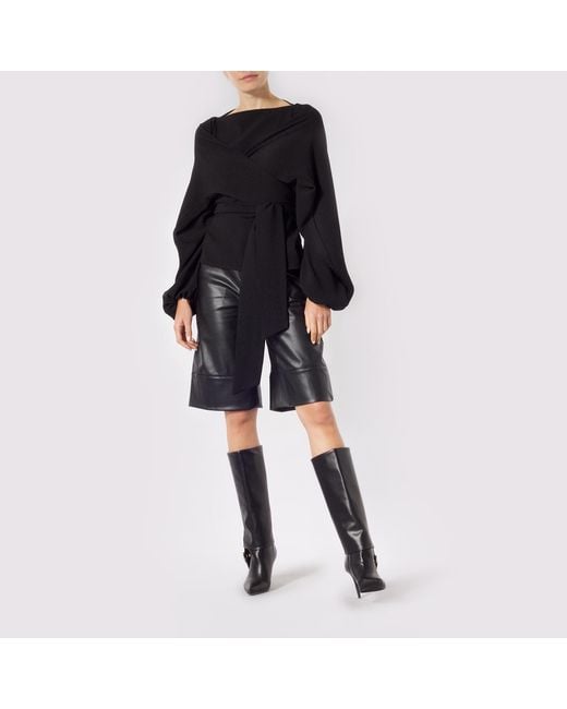 Meem Label Black Riley Top