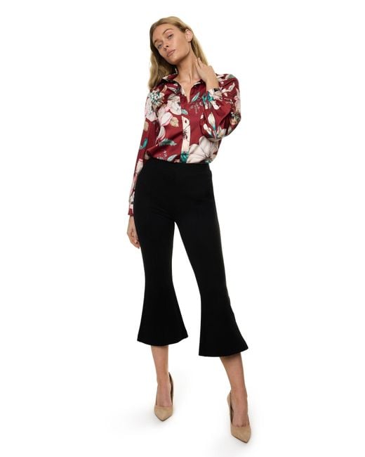 Carloslines Red Button Down Long Sleeve Shirt
