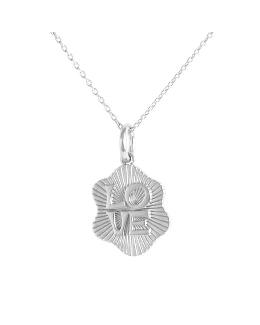 Hye Jane Jewelry White Clara Love Pendant